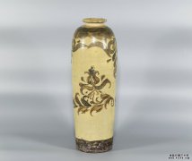昊源文化：磁州窑花卉纹瓶